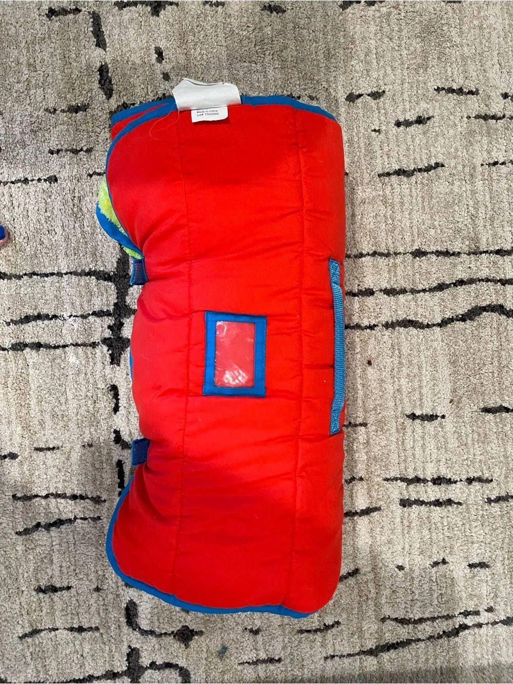 Vintage Yo Gabba Gabba! Toddler Kids School Nap Mat Travel Blanket Roll Up